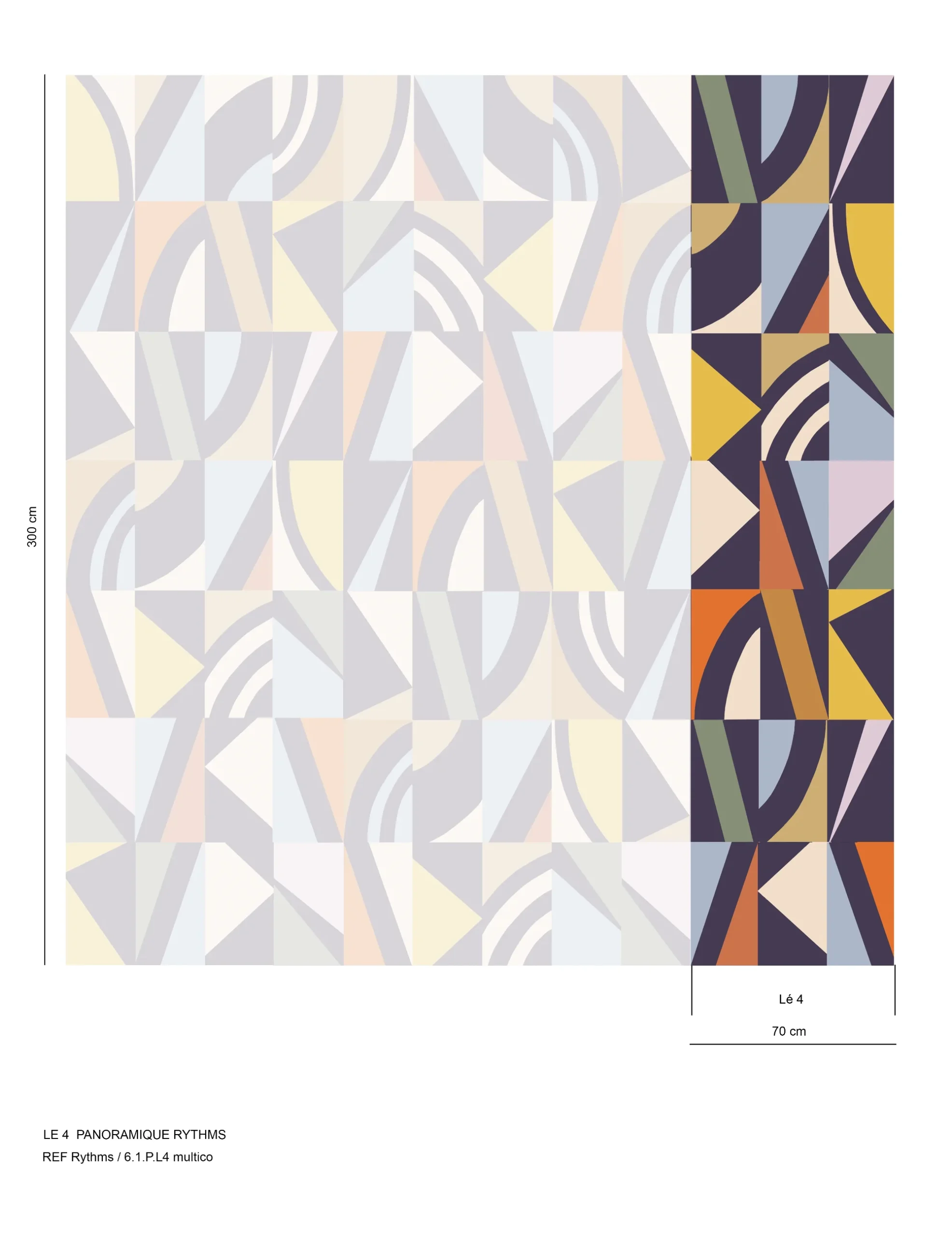RYTHMS - papier peint panoramique – Image 7